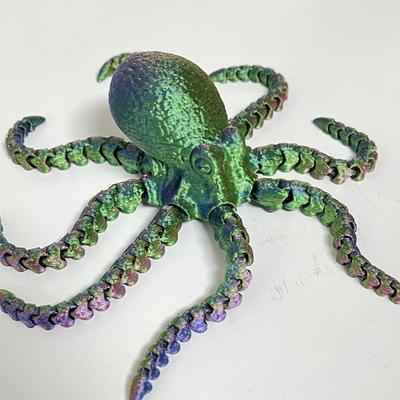 Giocattolo decorativo regalo modello mobile polpo Cthulhu stampato in 3D