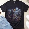 Fantasy Wizard Shirt, Retro Renaissance Faire Graphic Tee, Medieval Costume Outfit, Ren Faire Clothing, Sorcerer Magic Top