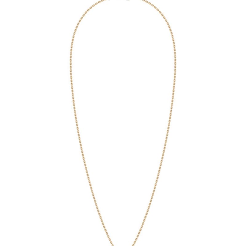 Poery Mini Loop Necklace_Gold