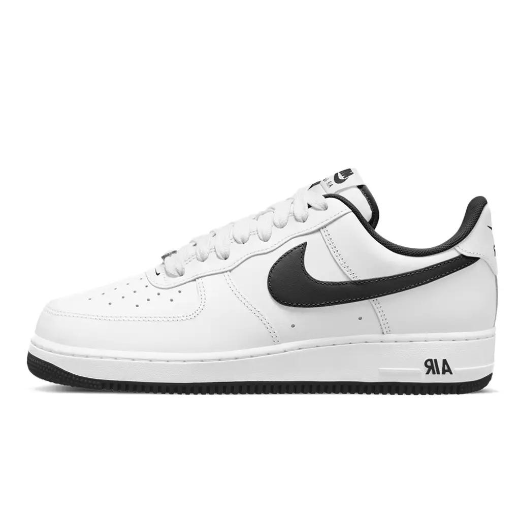Nike Air Force 1 07 LV8 Photon Dust Black Men Sneakers White Pale-Ivory IB6388-100