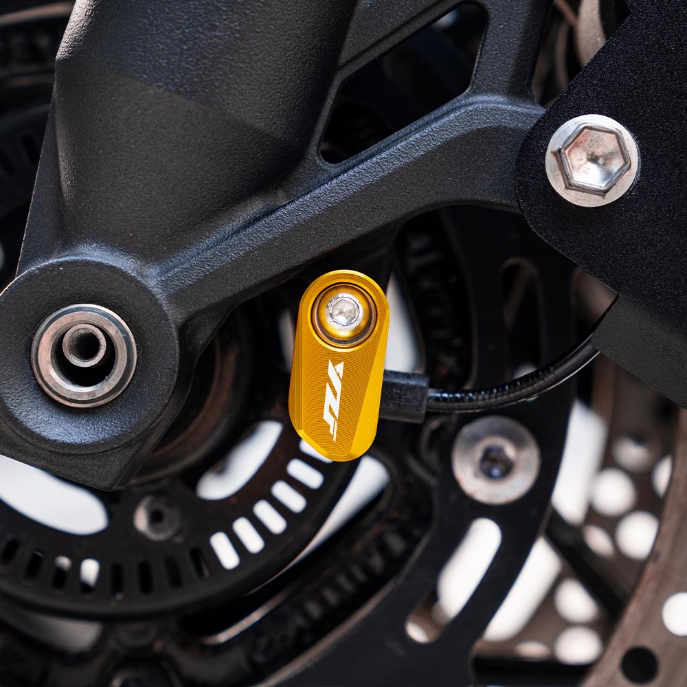 For YAMAHA MT07 MT09 MT03 YZFR3 YZFR6 YZFR7 YZF R6 R7 Motorcycle Front Rear Wheel ABS Sensor Protection Guard Cover MT 09 03 07