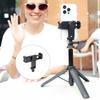 Expandable Phone Clamp for Action Camera Horizontal Vertical Adjustable Bracket Camera Accessories Microphone Light Mount