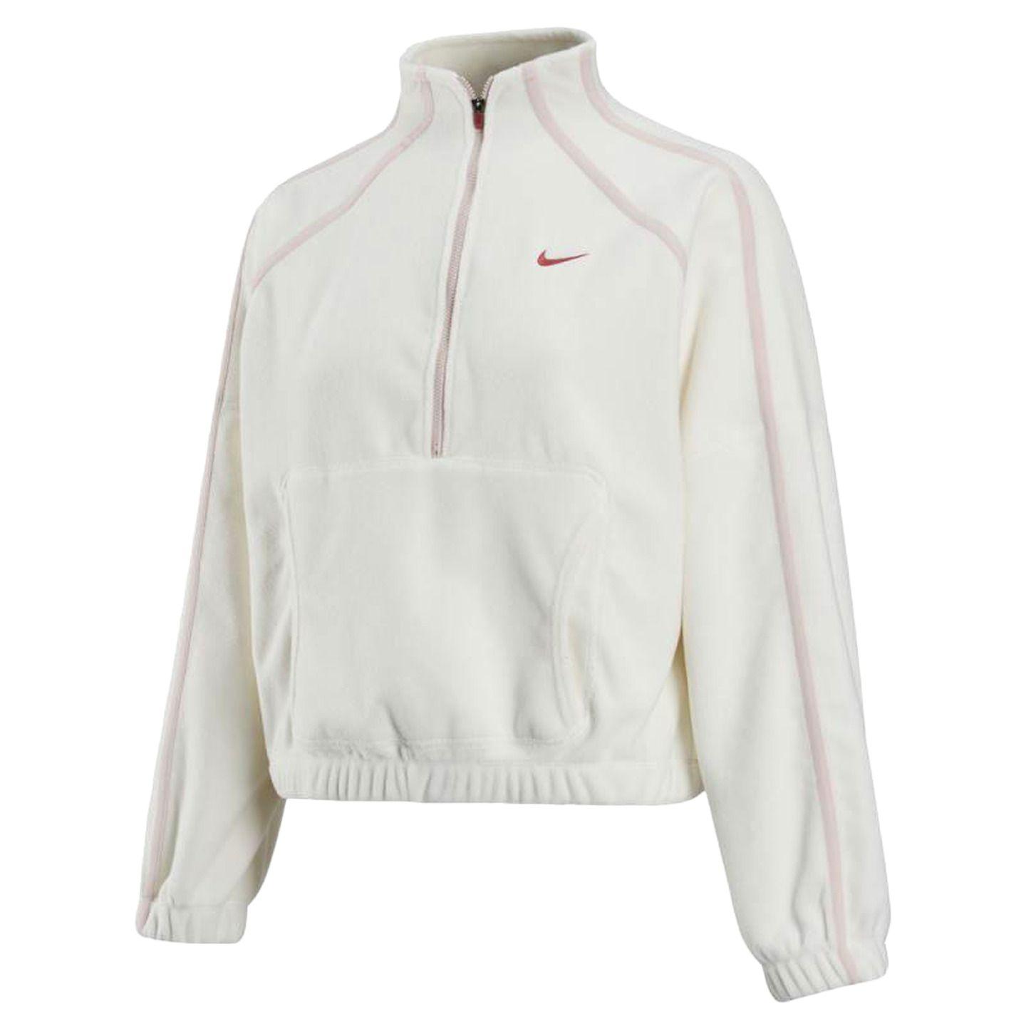 Nike CNY Sweatshirts Women s Jade White Half Turtleneck Moderate Regular IQ3836-133 L