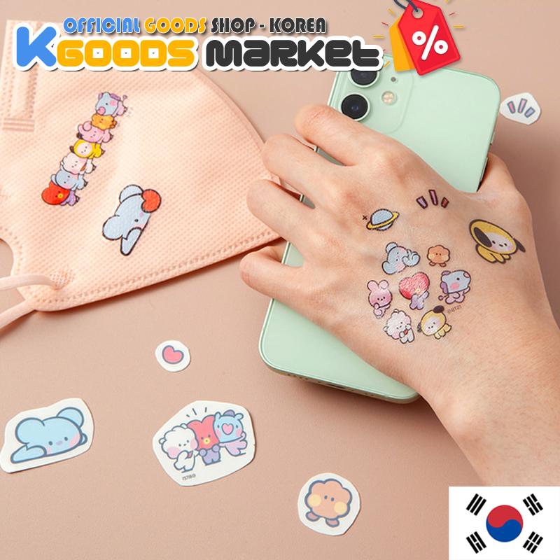 

BT21 Minini Tattoo Sticker Официальные товары