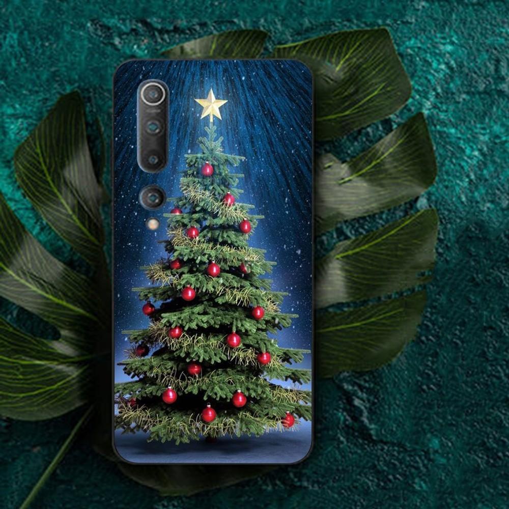 Merry Christmas Deer Tree Lights Phone Case For Redmi Note 4 X 5 A 6 7 8 T 9 9S 10 11 11S 11Epro Poco M3 Pro