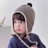 Windproof Ear Protection Hat Warm Knitted Cap New Beanie Hat  Kids