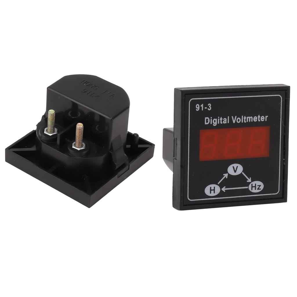 91 3 Digital Voltmeter for Gasoline Diesel Generator Set Accessories 220V 380V Single Phase 3 Phase