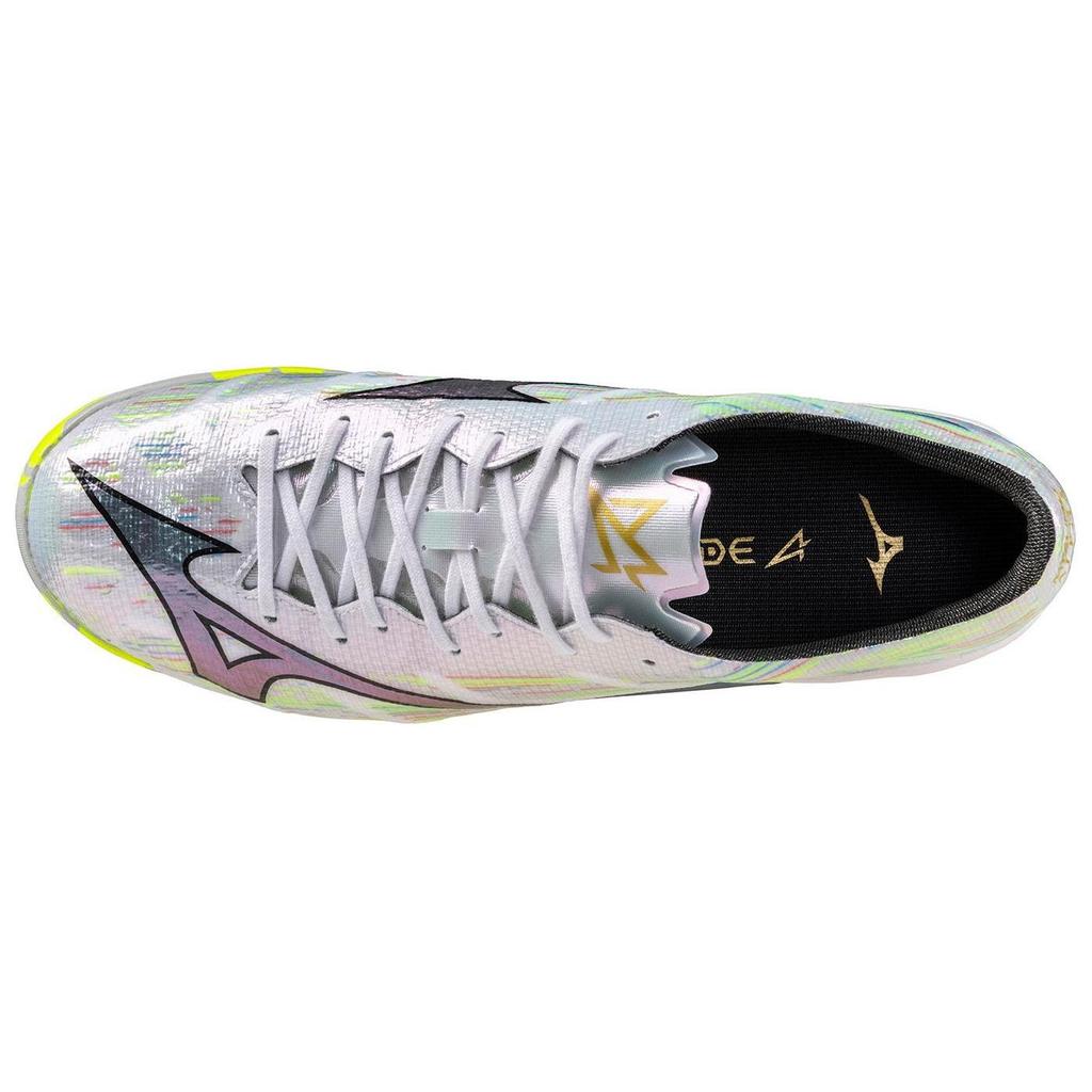 Mizuno A II Elite AS Comfortable Non-Slip Durable Soccer Shoes Unisex Soccer Shoes Silver P1GD256209