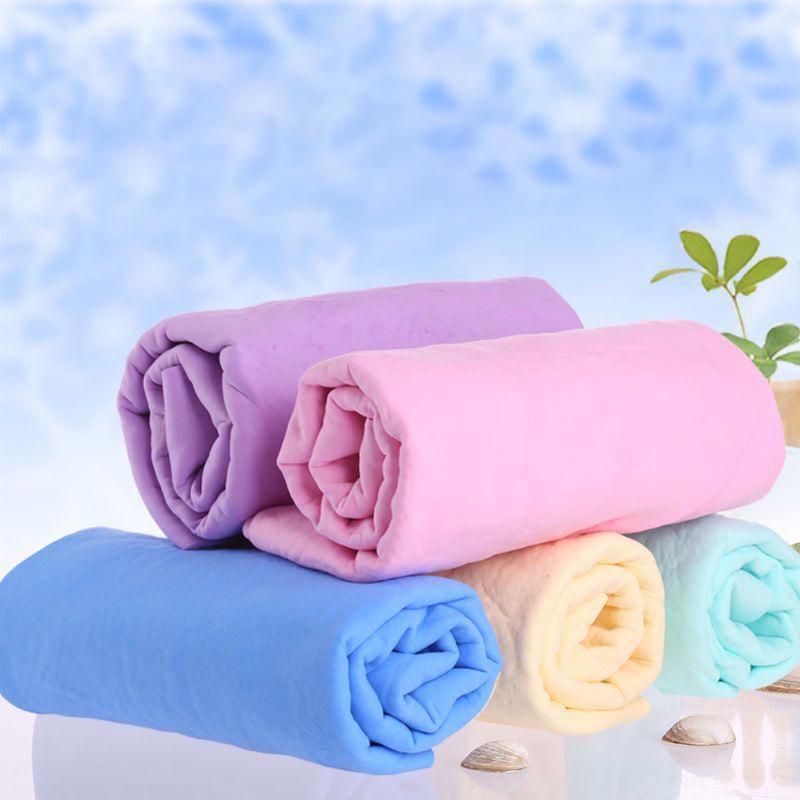 Quick-Dry Absorbent Pet Bath Towel for Dogs & Cats - Non-Stick Suede, Multifunctional Utilização