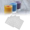 200Pcs Candle Wick Stickers Heat Resistant Double Sided Tape Sticker for Candle Making