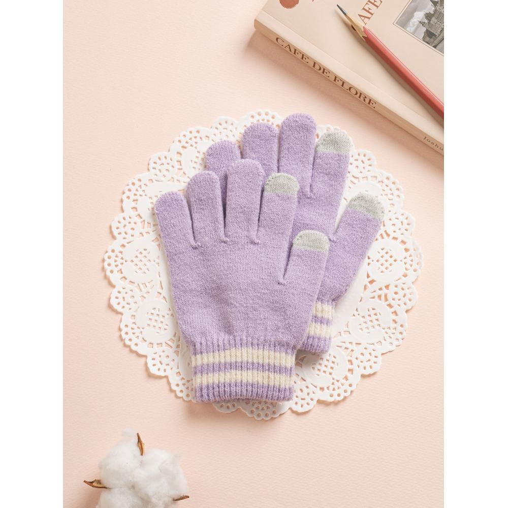 

Детские перчатки Daiso Фиолетовые