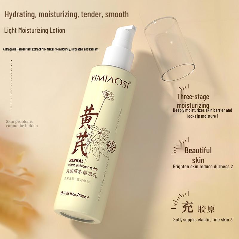 YIMIAOSI Tragant Kräuterextrakt Set: 2 x 100ml Toner & Lotion Essence Kombi.