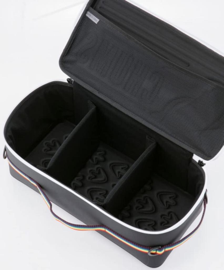 CHUMS Multi Hard Case L Size H Beige/Red CH62-1824 L 18×W 39×D 17.5cm