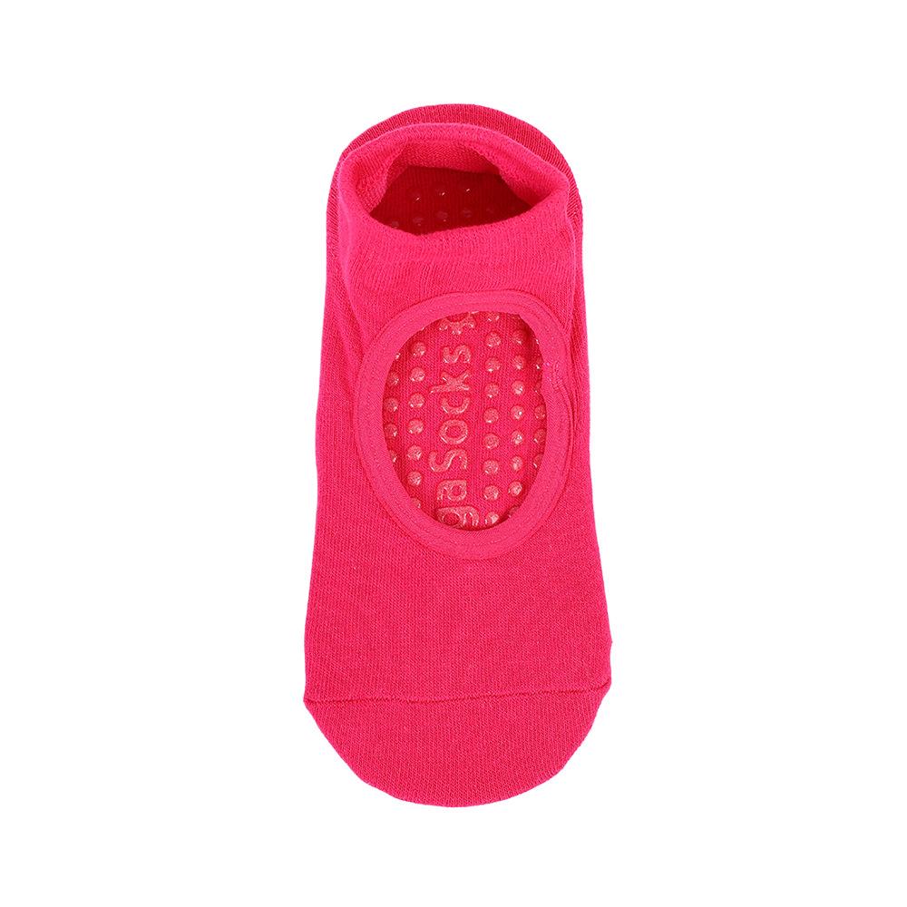 Rutschfeste Sommer Rückenfreie Dünne Yoga-Socken, Sport- und Fitness-Indoor-Bodensocken, Tanzübungssocken