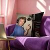 AAlex WWarren Pillow Case Square DoubleSided Sofa Cushion Cover Bedroom Bedside Pillow