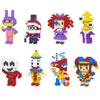 Mini-Puppe Magischer Digitaler Zirkus Pomni Jax Kane Spielzeug Baustein Dekoration Geschenk Baustein Zirkus Actionfigur Handspielzeug
