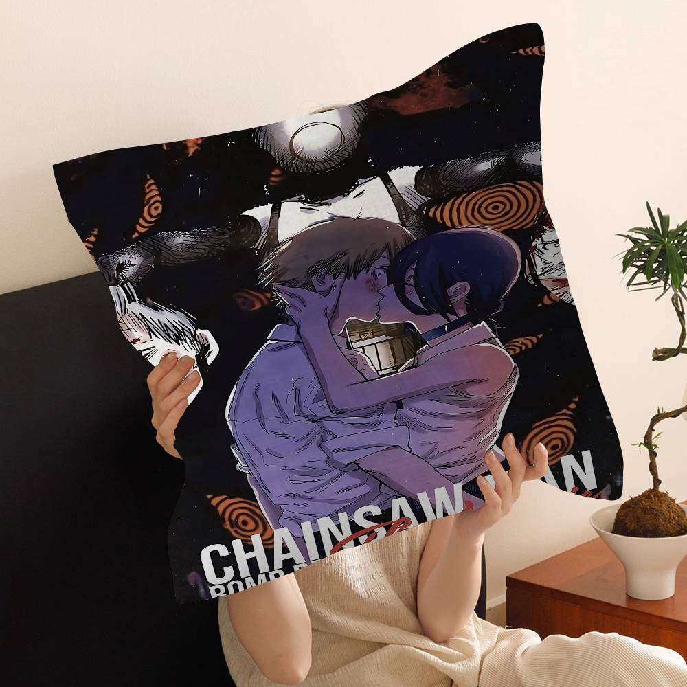 Chainsaw Man The Movie Reze Arc Pillow Gifts Home Office Furnishings Bedroom Sofa Car Cushion Cover Case 45x45cm