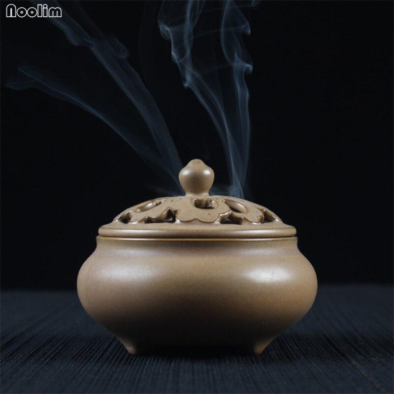 Coil Incense Burner Living Room Ceramic Incense Holder Home Decor Buddhist Teahouse Ornaments