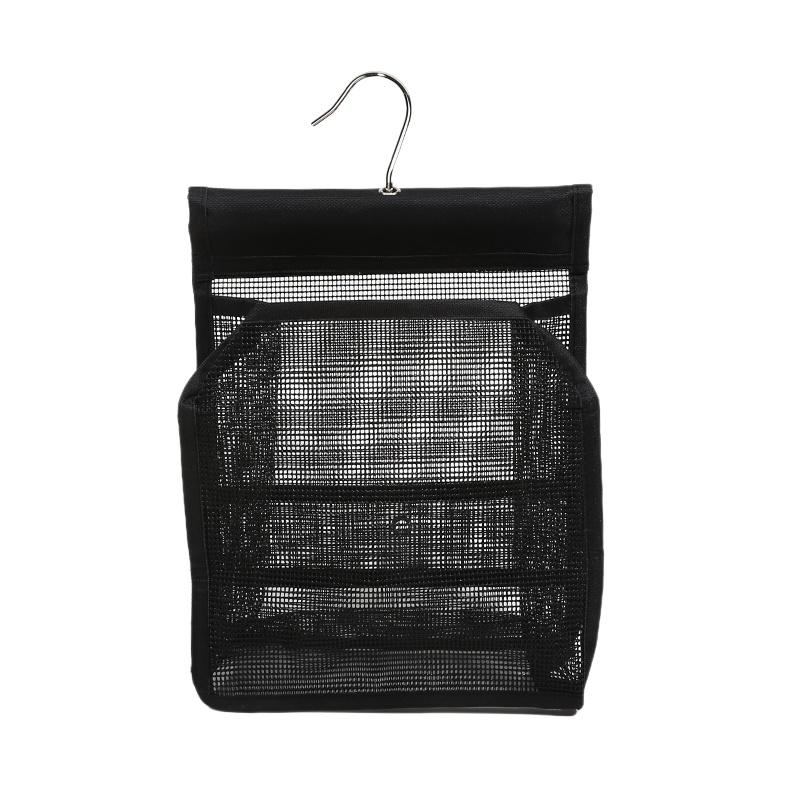 Detachable Hanging Basket PVC Hanging Storage Basket Foldable Storage Bag Clutter Storage Bag Bathroom