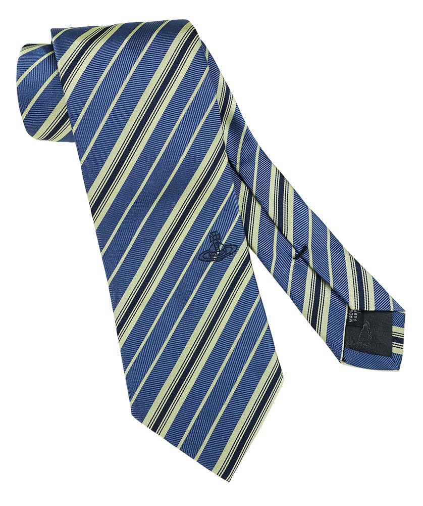 

Брендовый галстук Vivienne Westwood VW132 Зеленый (Ширина 8,5 см) Синий/Лайм [Б/У]