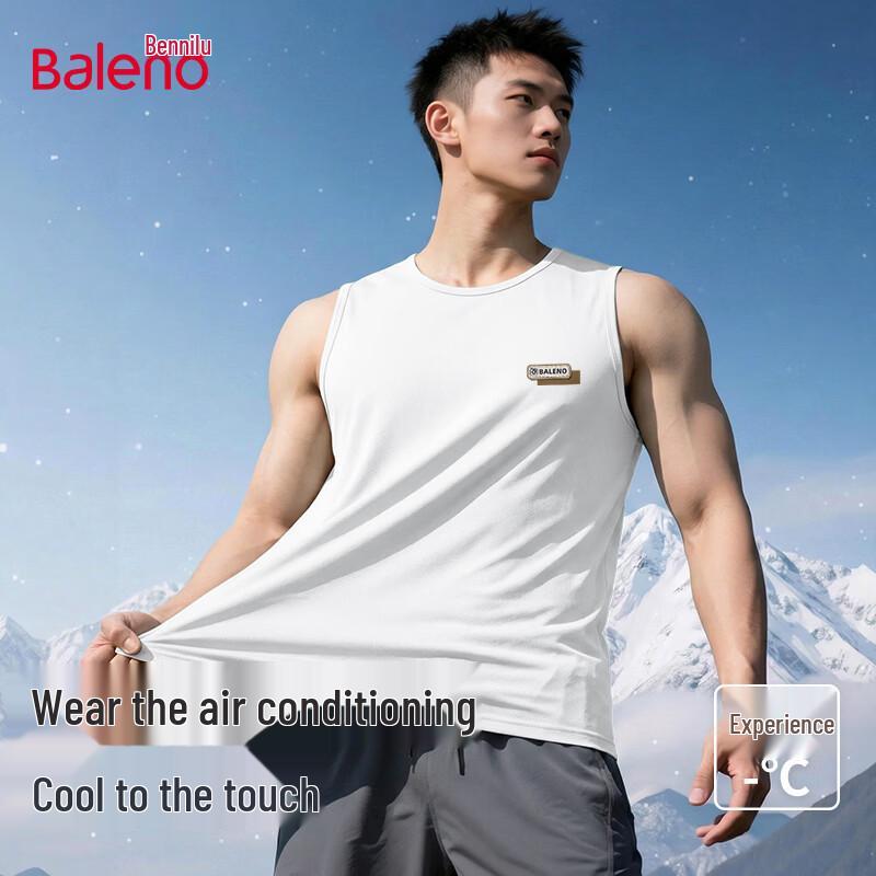 Baleno Men s Ice Silk Mesh Casual Sport Tank Top XL