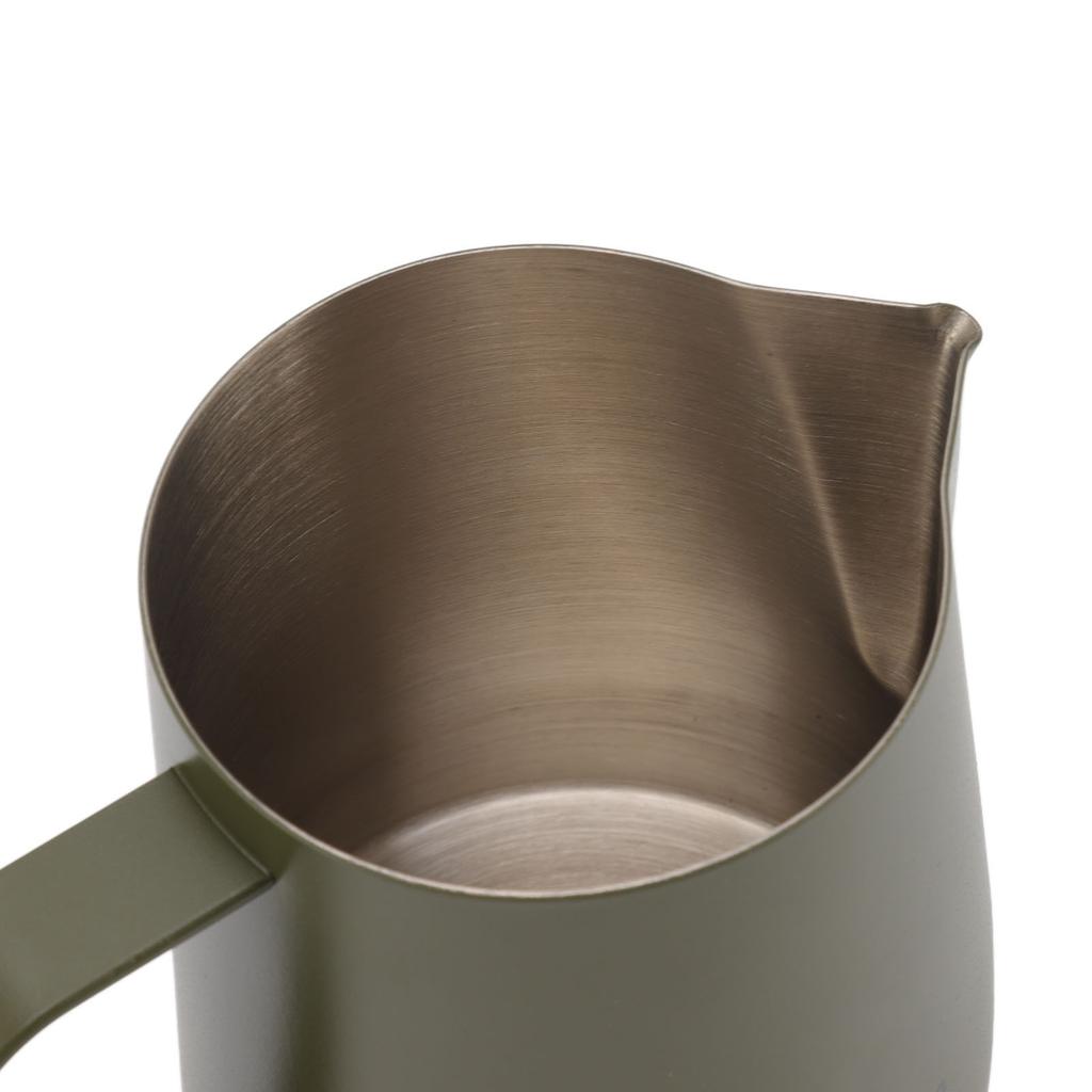 Nádoba na napěnění mléka   Špička s zobáčkem Nerezová ocel 304 Šálek na napěnění mléka pro domácí kavárnu 600 ml