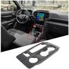 ABS Carbon Fiber Interior Gear Shift Panel Frame Cover Trim For Ford Ranger