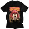 Spy X Family Anya Forger Graphic Print T Shirt Japanese Anime Streetwear Women Fashion Short Sleeve Summer Casual O-Neck Tops