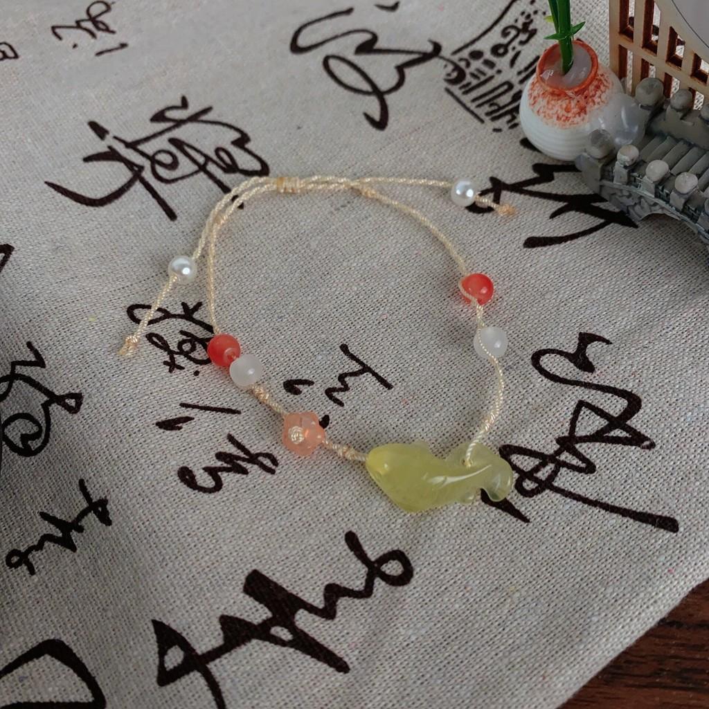 Stylish Vintage Koi Beaded Bracelet For Women Unique Bohemian Handcrafted Fashion Jewelry