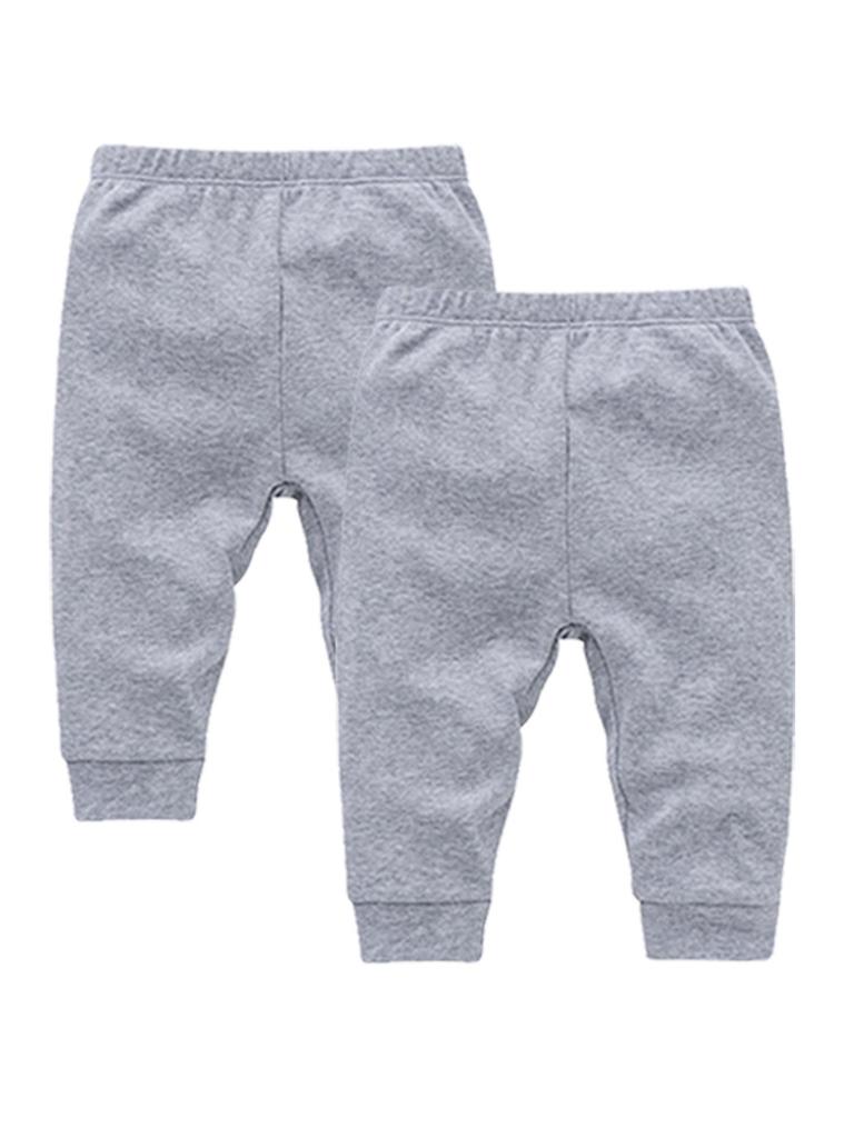 Pure Cotton Newborn Crawling Pants Set – Two-Piece Base Layer for Boys and Girls