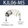 SMC Pneumatic Mini Right Angle Elbow Push-to-Connect Fitting KJL Series