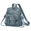 Vintage Women's Backpack PU Dual-purpose Shoulder Bag Large Capacity Commuter Backpack