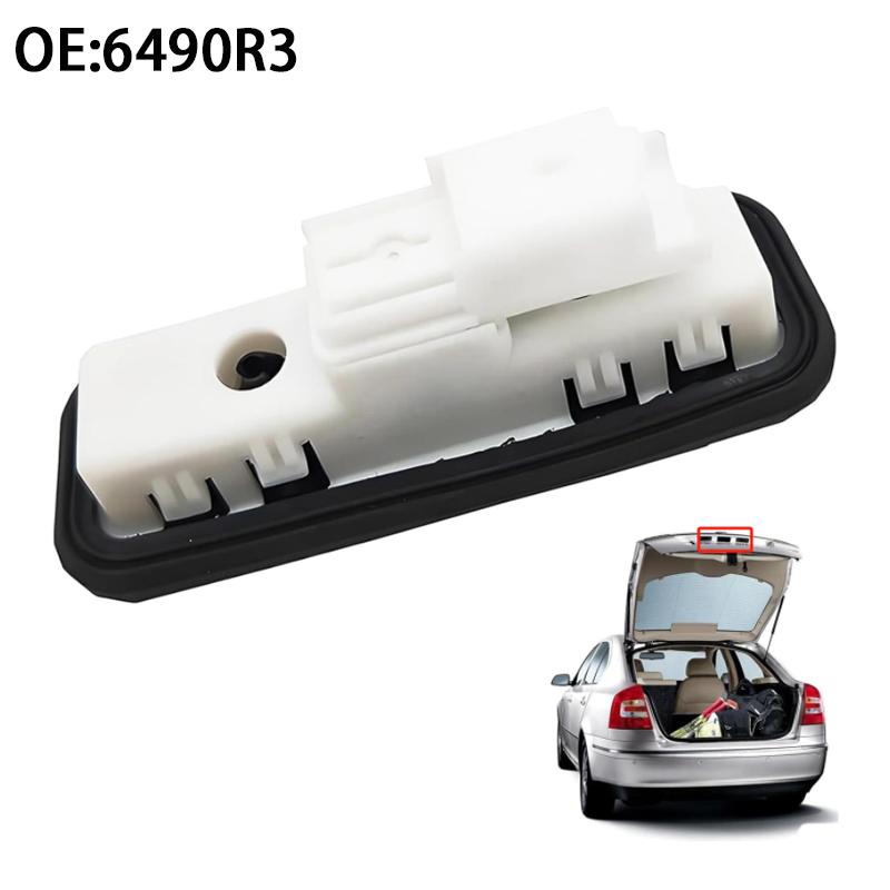 Car Tailgate Boot Trunk Handle Opening Release Switch For Citroen C2 C4 C5 C6 Picasso 1007 207 308 508 3008 6490R3 9676028380 1PC