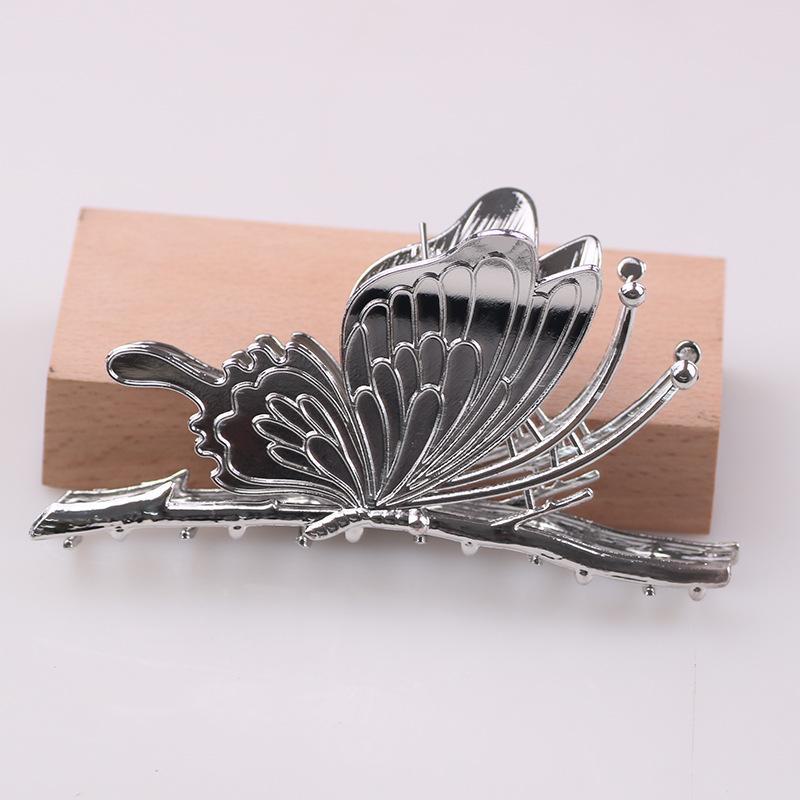 9-Color Painted Butterfly Hairpin - Ancient Style Shark Clip Ornament