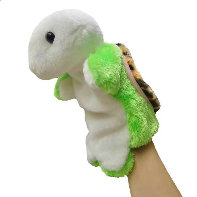 25cm Animal Hand Puppet Plush Toys Baby Educational Hand Finger Puppets Animal Stuffed Doll Toy Telling Story Kids Children Gift
