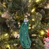 Hanging Christmas Pickle Money Holder Wooden Christmas Tree Pickle Ornaments  Christmas Tree