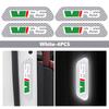 AAFO1 For Skoda Night Reflective Car Door Sticker Safety Warning Reflector Tape Decal Accessories S Kodiaq Octavia 2 3 Yeti Karoq