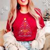 Merry Chrismukkah TShirt Holiday Hanukkah Graphic Shirt Jewish Saying Cotton Tees Religious Shirt for Jewish Unisex Casual Tops
