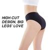 Shanhao  Period Panties Women High Cut Leakproof Seamless Menstrual Underwear Medium Flow Period Underwear for Women