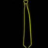 Makeup Show Luminous Tie Male Formal Wear Business Student Korean Version Groom Wedding Fashion Bar KTV Nightclub LED Glowing Tie