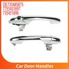 735451696 735592024 735485875 735592028 Car Chrome Outside Door Handle Front Left / Right Side for Fiat 500Left Hand Driver