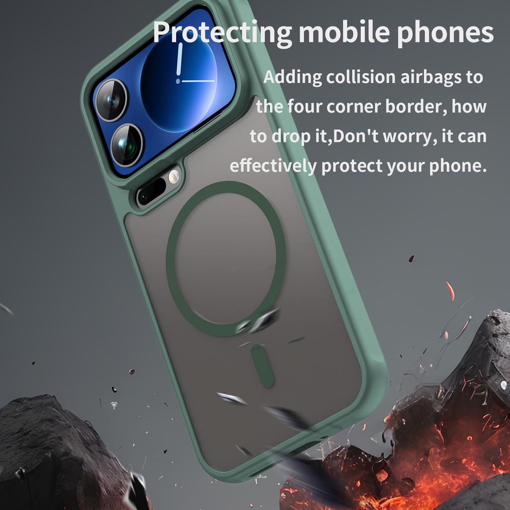 For Xiaomi 17 Pro Max Case Magnetic Anti Drop PC + TPU Phone Cover