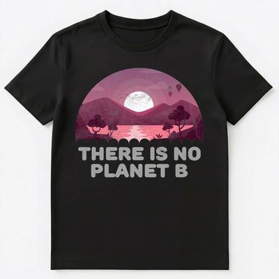 Es gibt keinen Planeten B Rette die Umwelt Rette die Erde Unisex T-Shirt