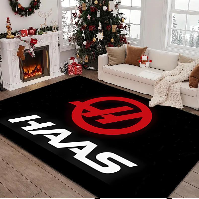 F1 Team Rug Area rug for Livingroom, Bedroom, Palyroom, Chair Rug, Office Rug, Floor mat, Large Size Fan Christmas Birthday gift