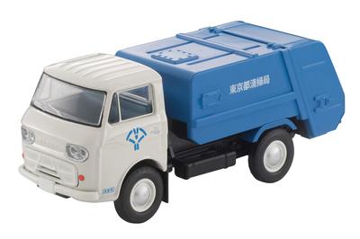 Tomica Limited Vintage Scale Mazda E2000 Cleaning Truck Finished 1/64 LV-186a (White/Blue) -