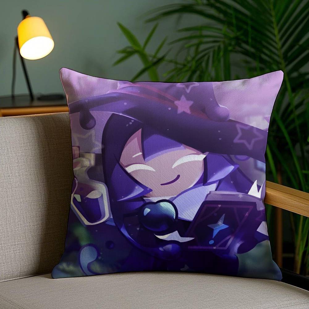 Vedio Game C-Cookie R-Run K-Kingdom Pillow Case Anti-dustmite Invisible Zipper Sofa Bed