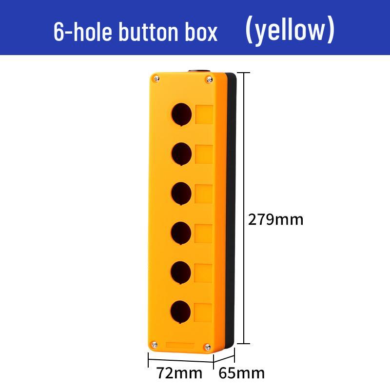 Not-Aus Staubdichte Wasserdichte Steuerbox mit Kontrollleuchte, Positionen 12345 - Taster BX1-5.