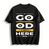 VIBES Graphic Print Casual Tshirt Unisex Loose Fit Top 2021 Version Pure Cotton T-shirt