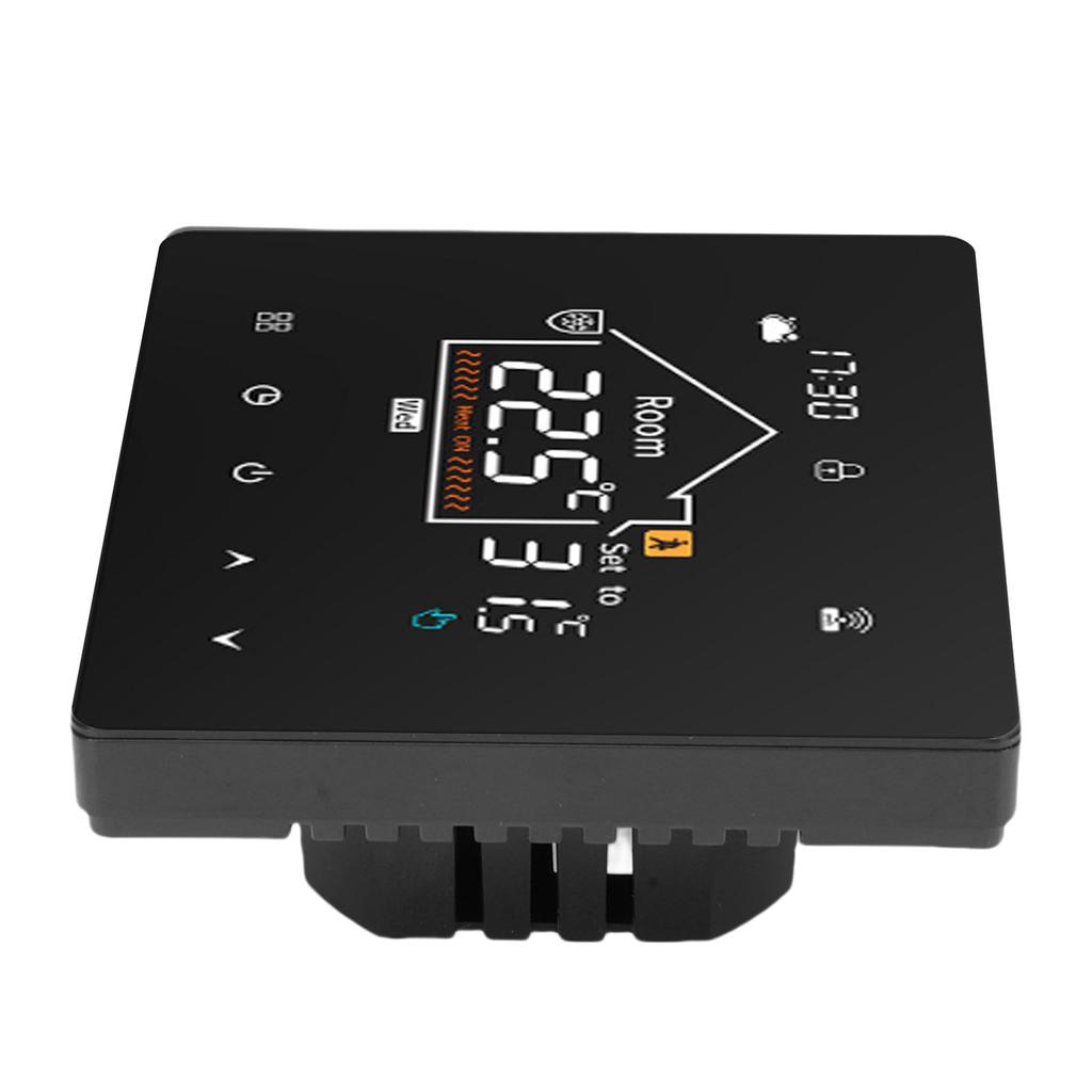 Digitální termostat 7denní programovatelný LCD barevný dotykový displej termostat s funkcí paměti dat pro domov, hotel, kancelář