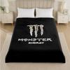 Coperta in Flanella Stampata Monster Energy Morbida Calda Coperta Plaid in Peluche Per Letto Divano Divano Uso Domestico Interno